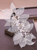 Coiffes de mariage Chapellerie Fleur Métal Accessoires de cheveux de mariée