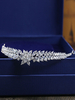 Coiffes de mariage Couvre-chef Accessoire de couronne Accessoires de cheveux de mariée en diamant