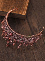 coiffes de mariage diadème accessoires de cheveux de mariée en métal