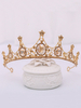 Coiffes de mariage diadème en métal strass accessoires de cheveux de mariée