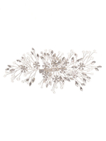 Coiffes de mariage en épingle à cheveux en métal strass accessoires de cheveux de mariée