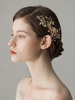 Coiffes De Mariage Or Strass Pince à Cheveux Perlée Accessoires De Cheveux De Mariée