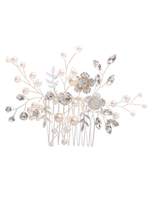 Coiffes de mariage peigne Imitataion vintage perle Accessoires cheveux en métal pour la mariée