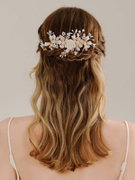 Coiffes de mariage Peigne Métal Accessoires de cheveux de mariée