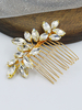 coiffes de mariage peigne strass accessoires de cheveux pour la mariée