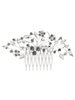 Coiffes de mariage strass Headpieces perlé argent cheveux nuptiale Accessoires