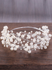 Coiffes De Mariée Perles Tiara Crown Accessoires De Cheveux De Mariée