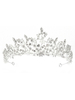 Coiffes de strass à la main Accessoires de cheveux de mariée en métal diadème de mariage