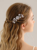 Coiffes Peigne de mariage Accessoires de cheveux de mariée en métal