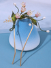 Coiffure Accessoires Lolita De Style Chinois Vintage Perles Fleurs Roses