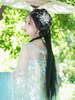 Coiffure Accessoires Lolita De Style Chinois Vintage Strass Argentés Papillon