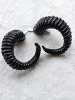 Coiffure Corne de Chèvre Accessoires Lolita Gothiques Noirs Divers