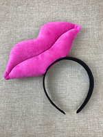 Coiffure de cosplay pour adultes unisexe en fausse fourrure de fêtes Coiffure Accessoire rose Déguisements Halloween