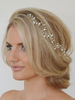 Coiffure de mariage Accessoire blanc Coiffure de mariage