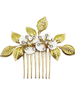 Coiffure de mariage Accessoire de peigne pour cheveux Coiffures Accessoires de cheveux de mariée en métal