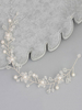 Coiffure de mariage Accessoire transparent Coiffure de fiançailles