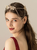 Coiffure de mariage Coiffure Fleur Métal Accessoires de cheveux de mariée