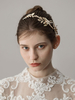 Coiffure De Mariage Or Perles Bandeau Accessoires Cheveux De Mariée