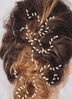 Coiffure de mariée accessoire de cheveux