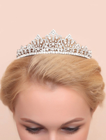 Coiffure diadème de mariage