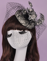 Coiffure fascinators de cérémonie en coton