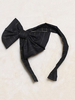 coiffure lolita gothique impression avec noeud noire"idienne Coiffure Bandeau en fibre polyester Déguisements Halloween