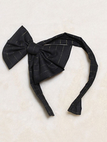 coiffure lolita gothique impression avec noeud noire"idienne Coiffure Bandeau en fibre polyester Déguisements Halloween