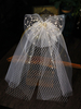 Coiffures de mariage Chapeaux Accessoires de cheveux darc pour la mariée