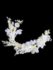 Coiffures de mariage Coiffures de mariage Mélange de coton et de fleur Accessoires pour cheveux de mariée
