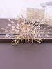 Coiffures de mariage Couvre-chef Accessoires de cheveux de mariée en métal