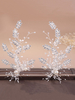 Coiffures de mariage Couvre-chef Accessoires de cheveux de mariée en métal