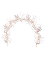 Coiffures de mariage Couvre-chefs Fleur Perle Accessoires de cheveux de mariée