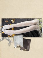 Collant Sweet Lolita - Chaussettes mi-hautes en coton rayonné avec nuage Déguisements Halloween