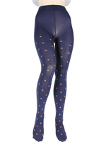 Collants Fenforcé Comfortable Epais Femmes Imprimés Pois Legging Grands Tailles Collants Thermiques d