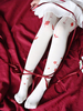 Collants Lolita Blanc Accessoires Sakura Festival Imprimé Sakura Festival Déguisements Halloween