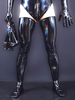 Collants Noir En Cuir Latex Hommes Chaussettes Accessoires Sexy