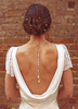 Collier de mariée argent