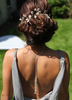 Collier de mariée; collier pour la robe dos nu; Accessoire de mariage
