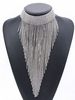 Collier Femme Lariat Y Collier Cristal Strass Alliage Bijoux Costume