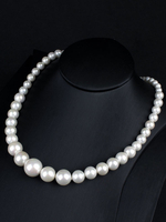 Collier Flapper Robe Grand collier de Perles Faux rétro Gatsby Déguisements Halloween