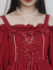 Collier Lolita Classique Perle Superposée Ecru Lolita Accessoire Déguisements Halloween
