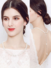 Collier pour mariée fausse perle élégant