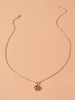 Colliers à pendentif de football Collier chaîne en or