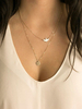 Colliers Blond Imprimé Animal Métal Femmes Bijoux