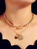 Colliers Blond Métal Métallique Bijoux Femme