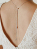 Colliers de mariage Collier de mariage en argent avec strass