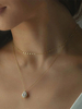 Colliers de mariage Collier de mariage en argent avec strass