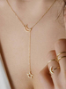 Colliers de mariage Collier de mariage en argent et or