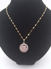 Colliers de mariage Collier de mariage strass or clair