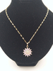 Colliers de mariage Collier de mariage strass or clair